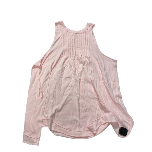 Pink Top Sleeveless We The Free, Size M on Sale