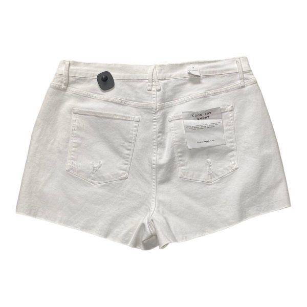 White Shorts Good American, Size 16 on Sale - Image 2