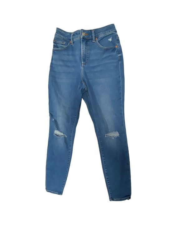 Blue Denim Jeans Skinny Express, Size 2 Discount