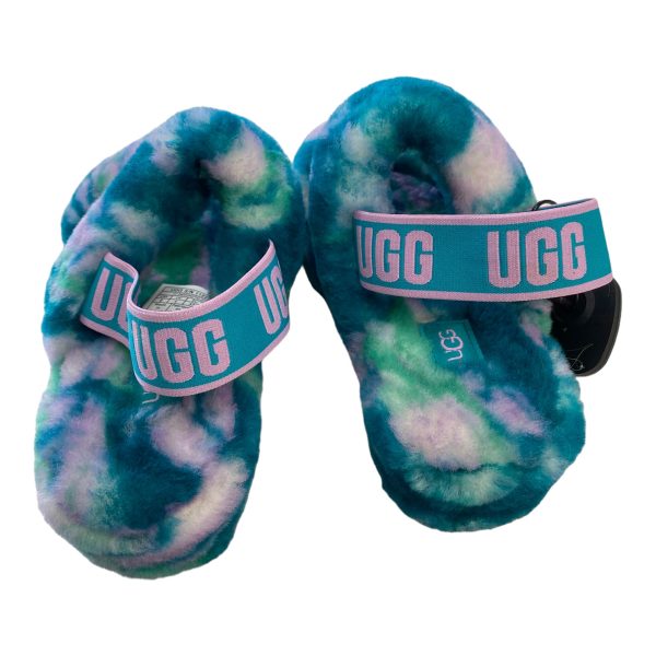 Multi-colored Sandals Flats Ugg, Size 6 Supply - Image 4