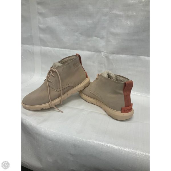 Boots Ankle Flats By Sorel In Tan, Size: 10 Supply - Image 3
