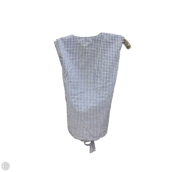 Top Sleeveless By Beachlunchlounge In Blue & White, Size: M Cheap - Image 2