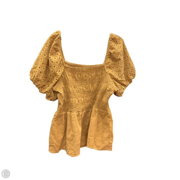Top Short Sleeve By Maurices In Tan, Size: Xxl For Cheap - Image 2