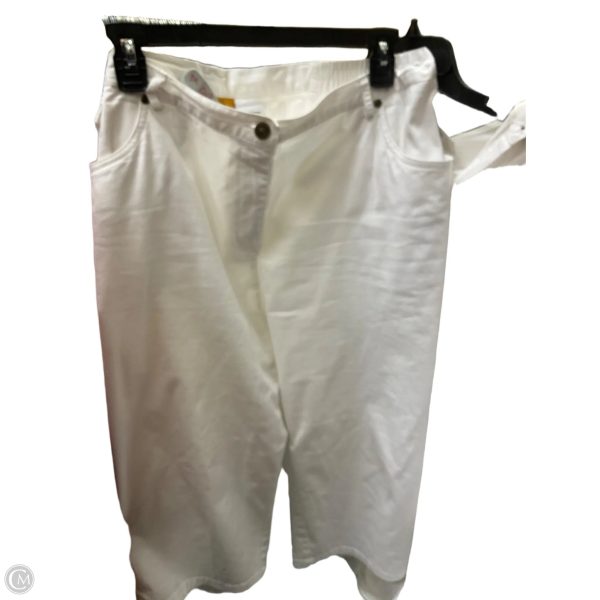 Capris By Ruby Rd In White, Size: 18 on Sale