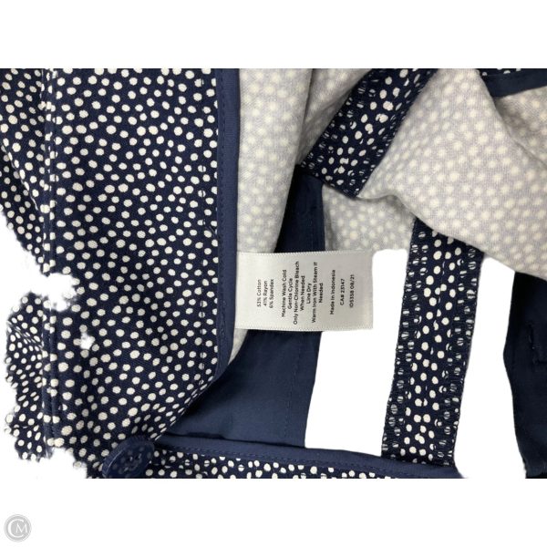 Pants Cropped By Talbots In Polkadot Pattern, Size: 12p Cheap - Image 3