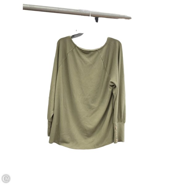 Top Long Sleeve By Clothes Mentor In Green, Size: Xl Discount - Image 2