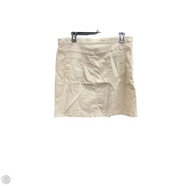 Skort By Clothes Mentor In Tan, Size: 14 Online Hot Sale - Image 2