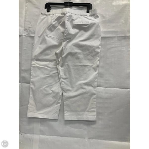 Capris By Karen Scott In White, Size: 10 Supply - Image 2