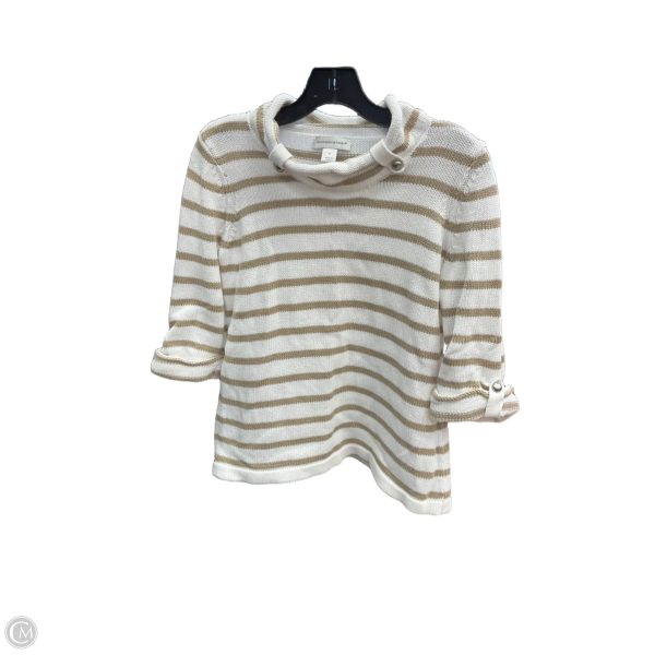 Sweater By Christopher And Banks In Striped Pattern, Size: M Online Sale