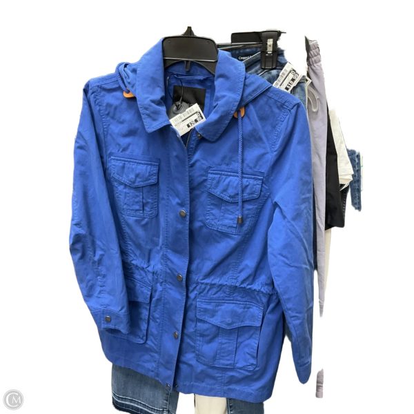 Jacket Utility By Talbots In Blue, Size: Lp For Discount