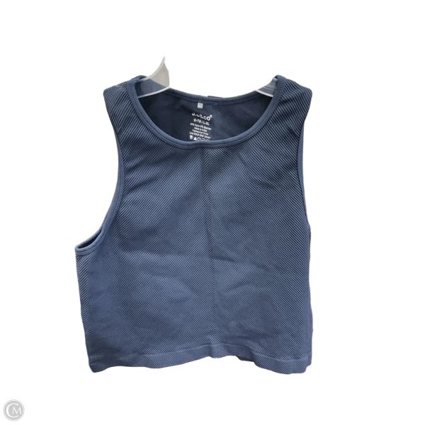 Athletic Bra By Clothes Mentor In Blue, Size: L Cheap