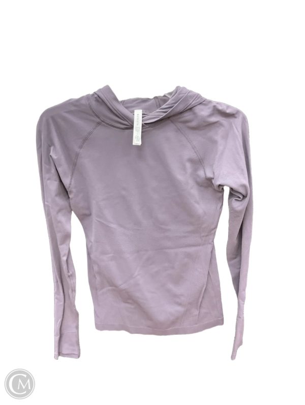 Athletic Top Long Sleeve Collar By Athleta In Purple, Size: S Sale