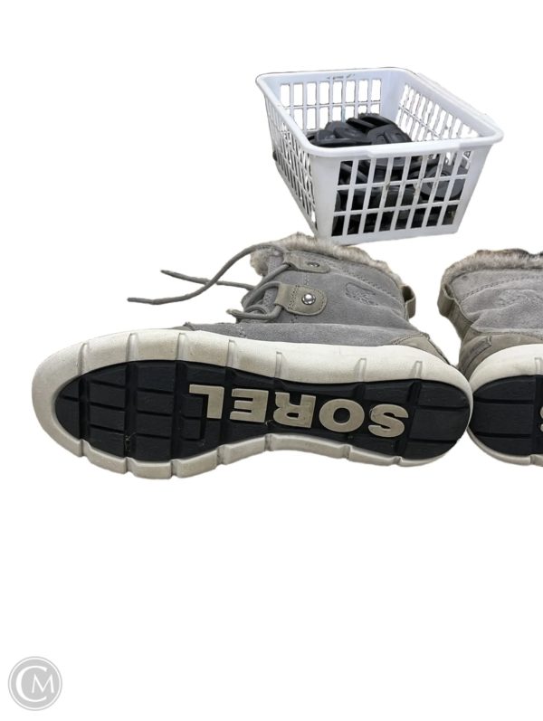 Boots Ankle Flats By Sorel In Grey, Size: 8 Online now - Image 2