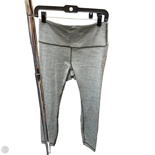 Athletic Leggings By Lululemon In Green, Size: 10 For Sale