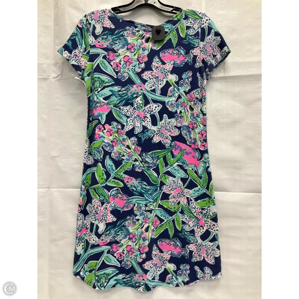 Dress Designer By Lilly Pulitzer In Floral Print, Size: Xs Online - Image 3