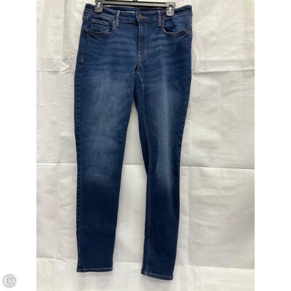 Jeans Skinny By Old Navy In Blue Denim, Size: 12 Online