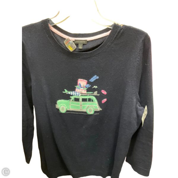 Top Long Sleeve By Talbots In Blue, Size: L Sale