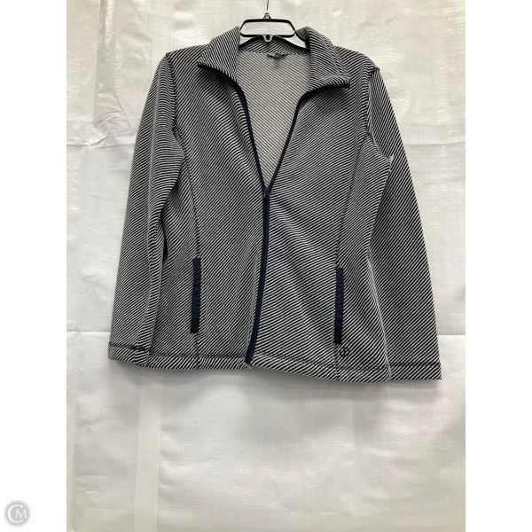 Jacket Other By Talbots In Striped Pattern, Size: M Fashion