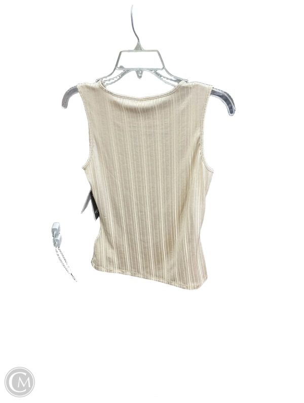 Top Sleeveless By Guess In Tan, Size: L Online now - Image 2