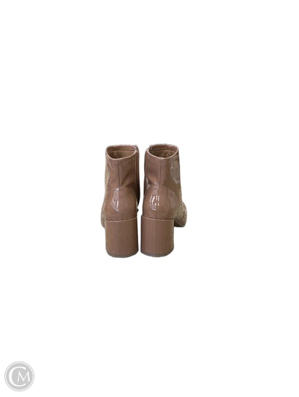 Boots Ankle Heels By Steve Madden In Tan, Size: 7 on Sale - Image 2