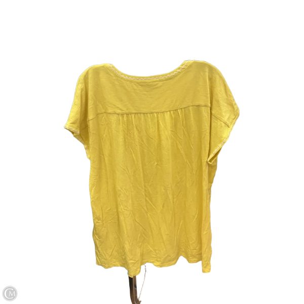 Top Sleeveless By J. Jill In Yellow, Size: Xl Online Sale - Image 2