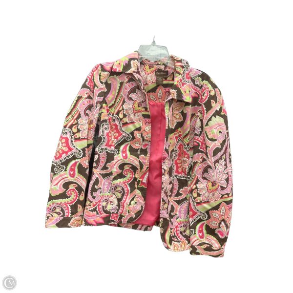 Blazer By Clothes Mentor In Multi-colored, Size: M Cheap