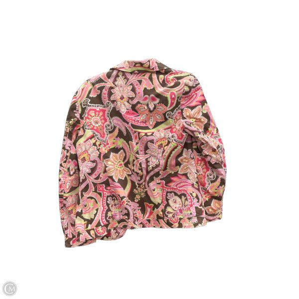 Blazer By Clothes Mentor In Multi-colored, Size: M Cheap - Image 2