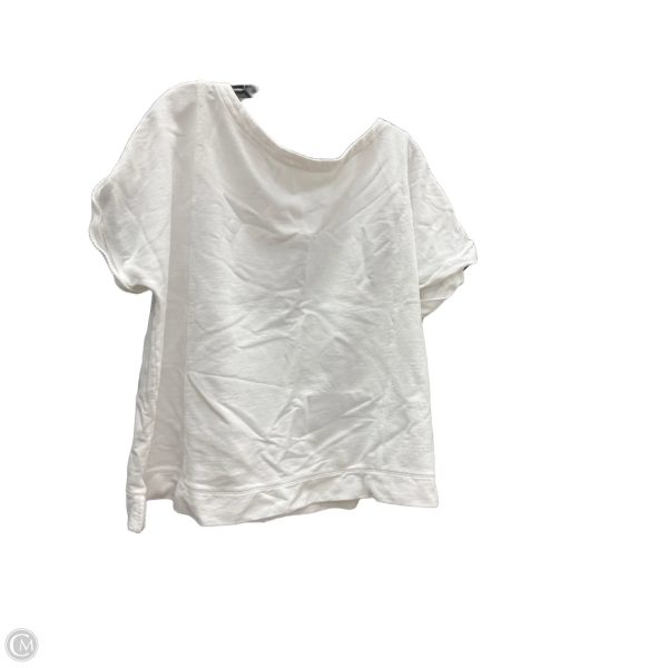 Top Short Sleeve By J. Jill In White, Size: 2x Online