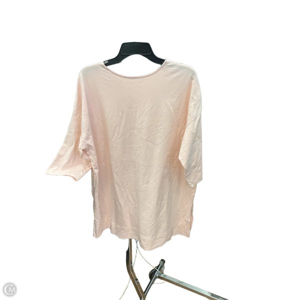 Top Short Sleeve By J. Jill In Peach, Size: Xl Supply - Image 2