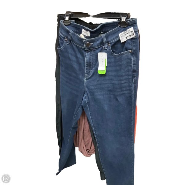Jeans Straight By Lane Bryant In Blue Denim, Size: 16 Supply