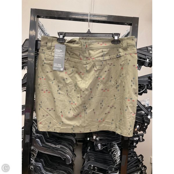 Athletic Skort By Eddie Bauer In Green, Size: 14 Cheap - Image 2