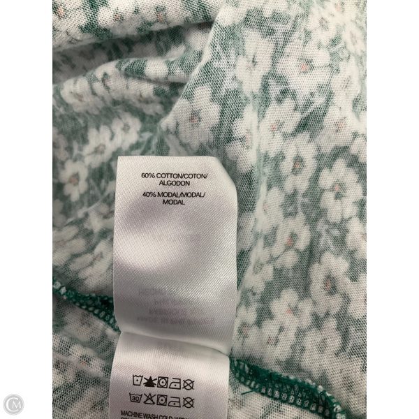 Top Short Sleeve By Lucky Brand In Green, Size: Xxl Cheap