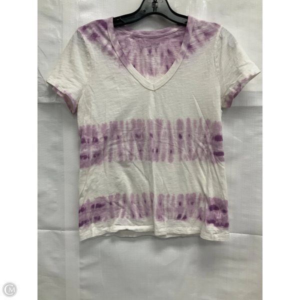 Top Short Sleeve Basic By Universal Thread In Tie Dye Print, Size: S Discount