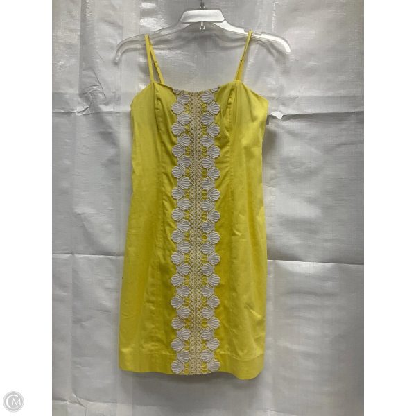 Dress Casual Short By Lilly Pulitzer In Yellow, Size: Xs Discount - Image 2