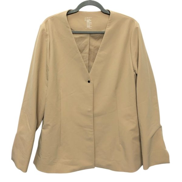 Blazer By Clothes Mentor In Beige, Size:L Fashion