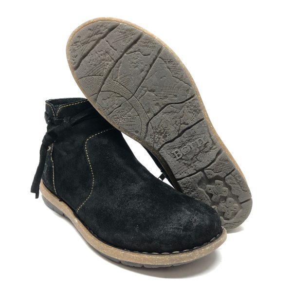 Boots Ankle Flats By Born In Black, Size: 8.5 Cheap - Image 3