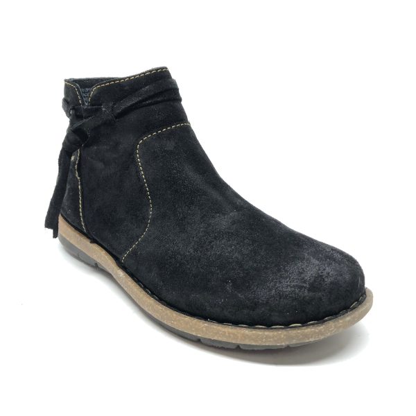 Boots Ankle Flats By Born In Black, Size: 8.5 Cheap - Image 2